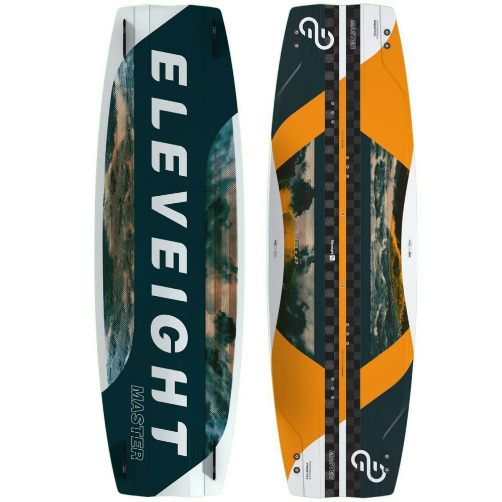 Eleveight Master V5 Kiteboard 2023 (Deck + Fins) 1 Eleveight Master V5 Kiteboard 2023 (Deck + Fins)