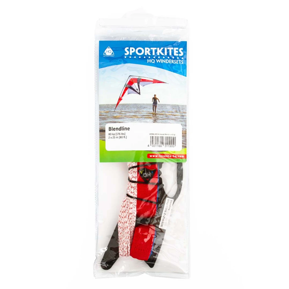 HQ Winderset Liros Blendline 80kp, 2x25m Incl. Straps 1 HQ Winderset Liros Blendline 80kp, 2x25m Incl. Straps